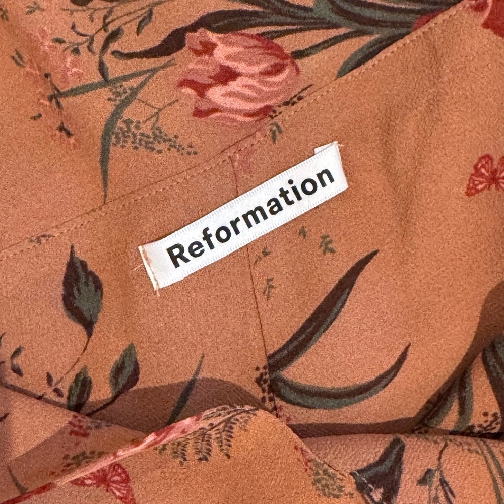 Reformation Dalie Dress Size 4 - Picture 7 of 9